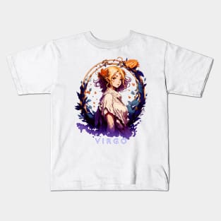 Zodiac sign Virgo T-shirt Kids T-Shirt